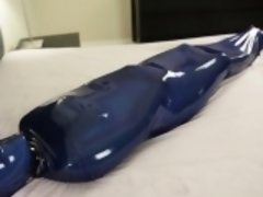緊縛, ぶっかけ, フェティッシュ, ゴム, 一人