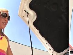 美女, フェラチオ, ハードコア