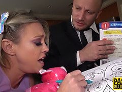 Bdsm milf gets plowed and throated
