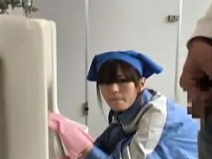 Amateur, Asiático, Mamada, Uniforme