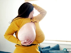 デカパイ, 巨乳な, Hd, 巨大, 怪物, 自然山雀, 一人, オッパイの