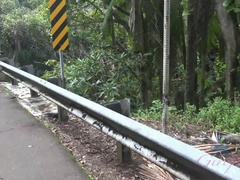 Blasen, Fingern, Flashen, Handjob, Küssen, Masturbation, Im freien, Spanner