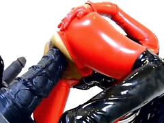 Frau, Fetisch, Klaffend, Hd, Masturbation, Orgasmus, Weibliche ejakulation, Strapon
