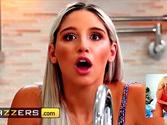 (Abella Danger, Zoey Monroe) squirting allover after a hard hardcore - brazzers