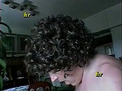 素人, デカパイ, カップル, フェティッシュ, 毛深い, ナイロン, オッパイの, 妻