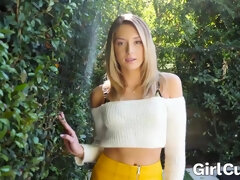 Blonde, Sucer une bite, Éjaculation interne, Hard, Hd, Petite femme, Adolescente, Nénés