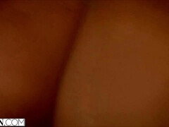 Anal, Cul, Nana, Sucer une bite, Brunette brune, Queue, Faciale, Réalité