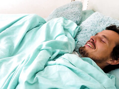 Gianna Gem sucking stepbrother's cock for breakfast