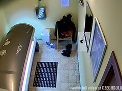 Braunhaarige, Tschechisch, Hd, Masturbation, Öffentlich, Realität, Solarium, Solo
