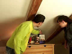 デカ尻, デカチン, 茶髪の, ぽちゃ, チェコ, デブ, お婆さん, 熟年