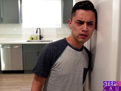 Smalltits babysitter jizz