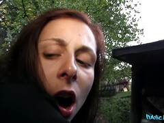 Собачьи, Деньги, Натуральные сиськи, На природе, От первого лица, Реалити, Рыжие, Развязные