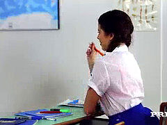 Tiny-tits, shaved-pussy, suck