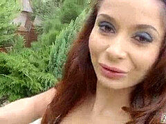 Anaal, Bruinharig, Sperma shot, Gapende, Russisch