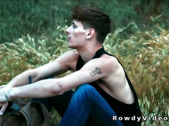 Anal, Mamada, Estilo perrito, Gay, Pajear, Pajearse, Músculo, Tatuaje