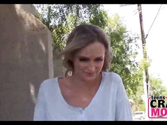 Skinny Homeless Teen Emma Hix Sucks And Fucks For Money