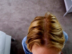 デカパイ, ブロンド, フェラチオ