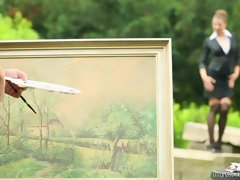 Habillées, Hard, Nue, De plein air, Rugueux, Jarretelles