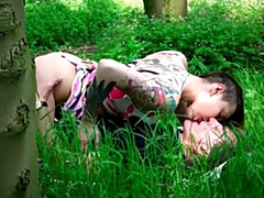 Blasen, Spermaladung, Hundestellung, Hd, Im freien, Öffentlich, Muschi, Jungendliche (18+)