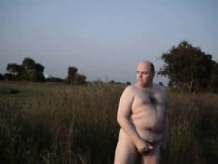 Grosse, Fétiche, Homosexuelle, Masturbation, De plein air