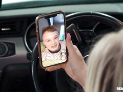 Blond, Auto, Seksspeelgoed, Natuurlijke tieten, Kut duiken, Speelgoed