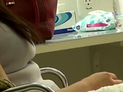 Asiatisch, Braunhaarige, Handjob, Hd, Japanische massage, Flotter dreier