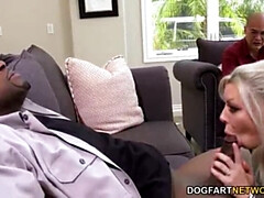 デカチン, デカパイ, 黒人, イく瞬間, チン, 異人種間, ラフ, 妻