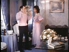 Couple, Érotique, Embrassement, Rétro, Rétro ancien