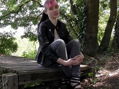 Amateur, Anal, Rubia, Consolador, Nylon, Orgasmo, Pequeña, Adolescente