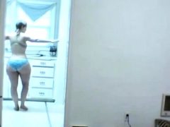 Amateur, Culo, Gorda, Gorda, Lencería, Bragas