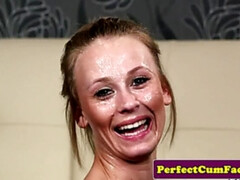 18 ans, Sucer une bite, Faciale, Hd, Pov, Jarretelles, Tatouage, Adolescente