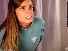 素人, お尻, ブロンド, 小柄, 赤毛, 女子高生, 一人, オッパイの