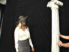 Caroline gets horny