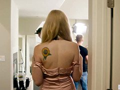 69, 美人, ブロンド, 巨乳な, 指いじり, レズビアン, なめる, ティーン