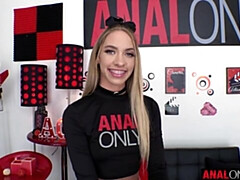 アナル, デカ尻, デカチン, ブロンド, フェラチオ, バック, 自然山雀, オッパイの