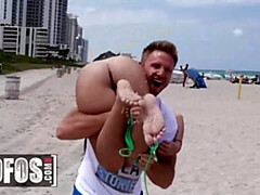 ビーチ, ビキニ, ブロンド, バック, 女 人男 人, Hd, 乳首, オッパイの