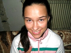 Grote lul, Pijpbeurt, Hondjeshouding, Natuurlijke tieten, Mager, Lang, Tiener, Tieten likken