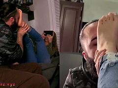 Leie, Blondine, Füsse, Fetisch, Fußfetisch, Ablutschen, Jungendliche (18+)