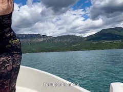 Brunette Babe Luna Doll Takes BBC on Boat - Hardcore Interracial Fuck in 4K
