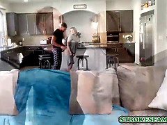 Enthousiasteling, Mooi, Blond, Rondborstig, Hondjeshouding, Hd, Klein, Kut duiken