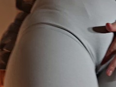 Morena, Hendidura, Peludo, Japonés, Bragas, Sexo soft, Tetas, Voyeur