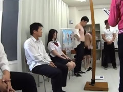 Asiático, Chica, Tetas grandes, Grupo, Japonés, Lesbiana, Adolescente, Juguetes