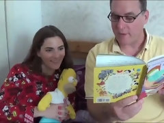 Grote lul, Grote mammen, Pijpbeurt, Handbeurt, Huisgemaakt, Natuurlijke tieten, Tiener, Tieten likken