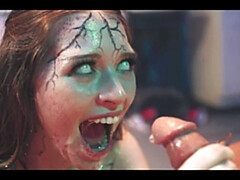 Tetas grandes, Amarrada, Dominación, Dominacion femenina, Penetracion con dedos, Grupo, Lamidas, Atada