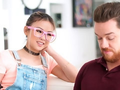 Asiatisch, Arsch, Blondine, Handjob, Pov, Rasiert, Jungendliche (18+), Titten