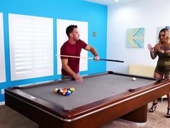 Amerikaans, Blond, Pijpbeurt, Hondjeshouding, Harig, Hakken, Tatoeage, Tieten likken