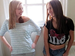 18, デカチン, フェラチオ, バック, 女 人男 人, 自然山雀, ハメ撮り, ティーン