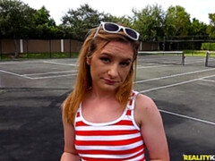 ブロンド, バック, 手コキする, アウトドア, 剃毛, ガリガリ, ティーン, オッパイの