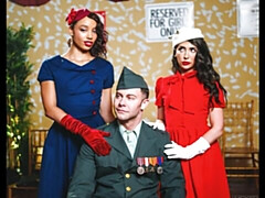 18, デカ尻, デカチン, バック, 異人種間, 自然山雀, ティーン, オッパイの