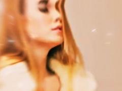 In den arsch, Tussi, Blondine, Blasen, Besamung, Handjob